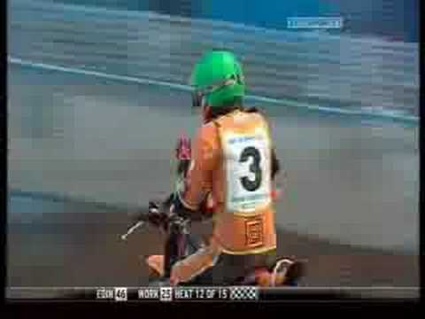 Kauko Nieminen wins Heat 12 at Edinburgh