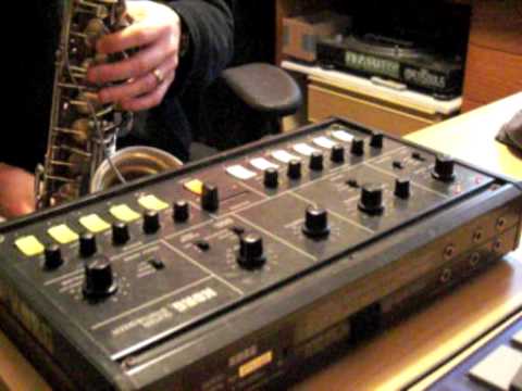 Lewis McCallum sax synthesizer korg x911