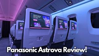 REVIEW: Panasonic Astrova 4K OLED In-Flight Entertainment System feat. Icelandair!