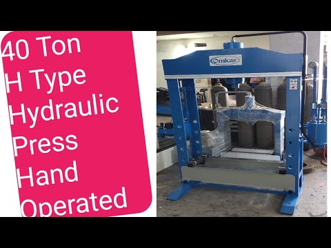 Manual Hand Operated Hydraulic Press