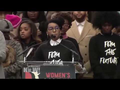Janelle Monáe at Women’s March: “I March Against the Abuse of Power” Janelle Monáe at Women’s March: “I March Against the Abuse of Power”