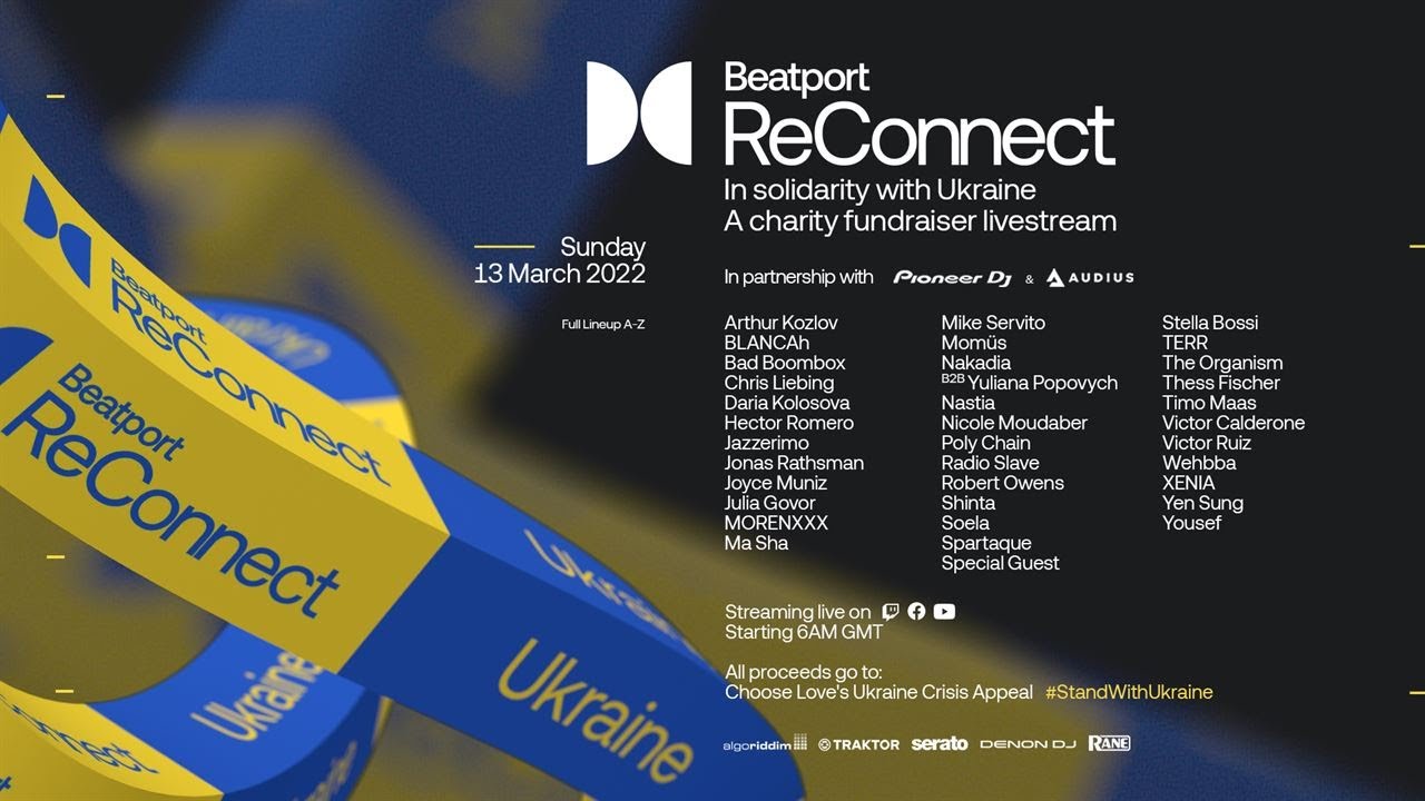 Luigi Madonna - Live @ Beatport ReConnect: In Solidarity with Ukraine 2022