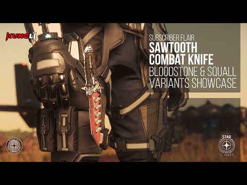 Sawtooth Combat Knife - September 2020 Subscriber Flair | Star Citizen