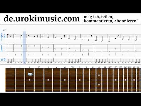 Gitarre Lernen Dua Lipa - New Rules Tabulatur Teil#1 Übungen um-i995