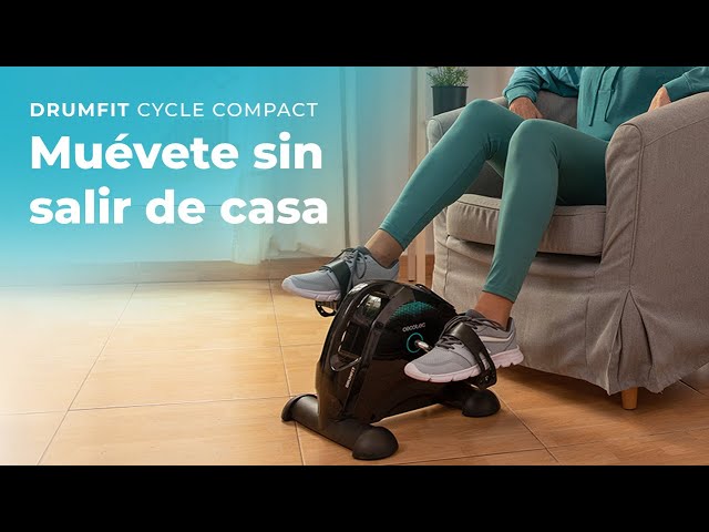 Bicicleta Estática Cecotec DrumFit Cycle Compact Compacta LCD Ultra Silenciosa video