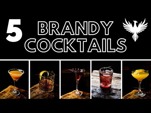 鍊金雞尾酒 | 5 款白蘭地雞尾酒 (Alchemical Cocktails | 5 Brandy Cocktails)