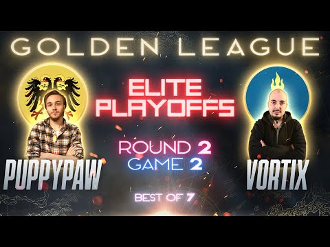 VortiX vs PuppyPaw - $125k Golden League Playoffs - Game 2 - (Age of Empires 4)