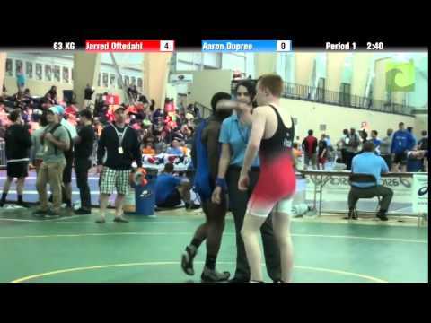 Greco 63 KG Jarred Oftedahl vs. Aaron Dupree