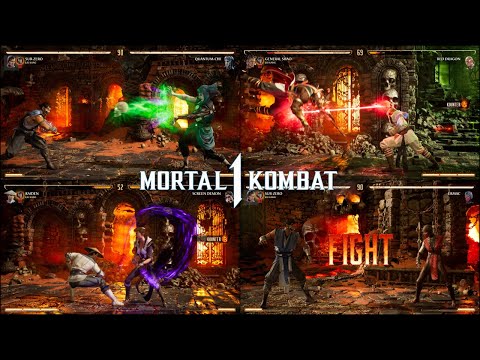 All Alternate Timeline Fights Gameplay Mortal Kombat 1 - Mk1 Story