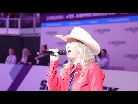 Andrea Goodman National Anthem Performance