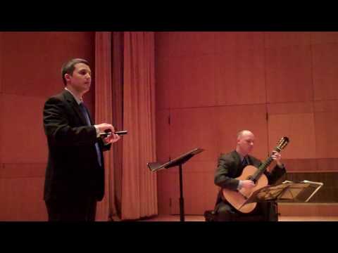 Juramento (A promise)  by Miguel Matamoros :: Ian Howell - Countertenor :: Karl Wohlwend - Guitar
