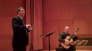 Juramento (A promise)  by Miguel Matamoros :: Ian Howell - Countertenor :: Karl Wohlwend - Guitar