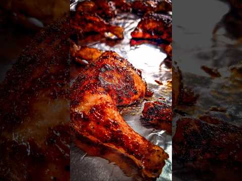 No-Fail Method to Smoking Perfect Chicken Leg Quarters Every Time! #bbq #bbqchicken #chicken