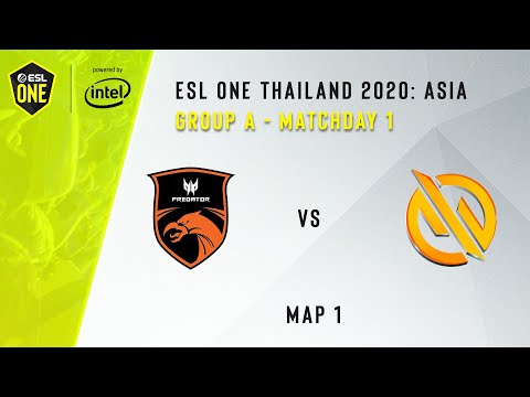 TNC Predator vs Motivate.Trust Gaming | ESL One Thailand 2020: Asia | 500Bros Dota 2 | Game 1