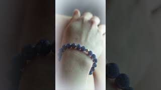 Náramek Lapis lazuli, santalové dřevo