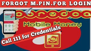 How to Enable & Reset Mpin of Ooredoo mobile money Account in hindi|Reset Mpin Online-Over phone2022