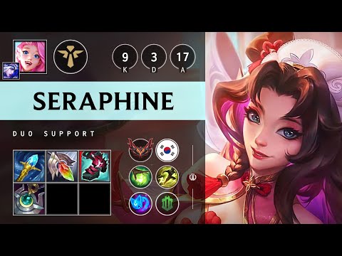 Seraphine Support vs Bard - KR Grandmaster Patch 25.16