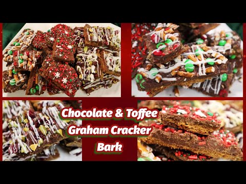 Holiday Chocolate and Toffee Graham Cracker Bark: Easy, Customizable, and Perfect for any Season