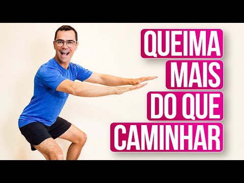 🔥 Queime Mais Calorias Que Caminhando na Rua! Caminhada em Casa 20min