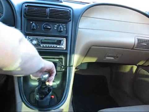 B&M Hammer shifter on Mustang GT 1of2