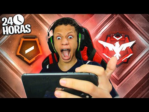 I PLAYED FOR 24 HOURS NON-STOP UNTIL I GOT MASTER IN FREE FIRE!