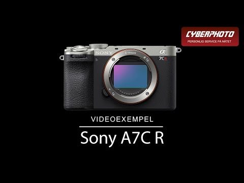 Sony A7C R kamerahus, Svart | CyberPhoto