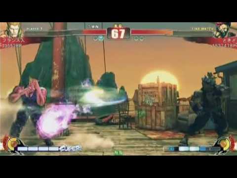 SF4:Furansujin (Gu) vs Tokido (Go) - Team Saitama vs Team Kanagawa - 03-10-2009