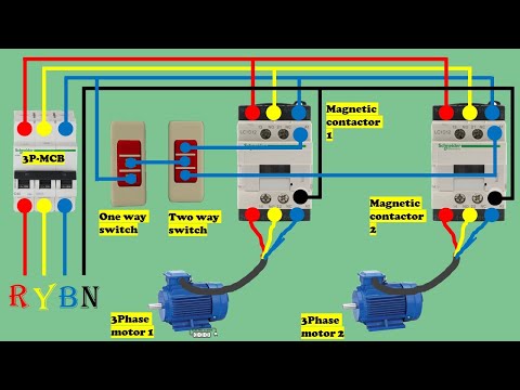 star delta power wiring connection 3 phase motor diagram