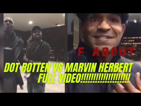 DOT ROTTEN VS MARVIN HERBERT (FULL VIDEO!!!!) - Zeph Ellis / Dot rotten calls police!