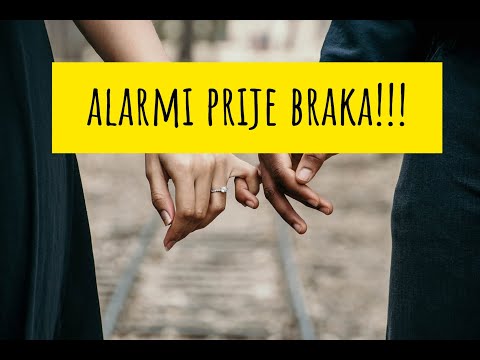 ALARMI prije BRAKA / dr. sc. Elvira Mlivić (Filaks)