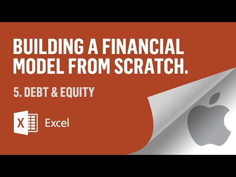 Part of a video titled Financial Modeling Fundamentals - Debt & Equity - YouTube