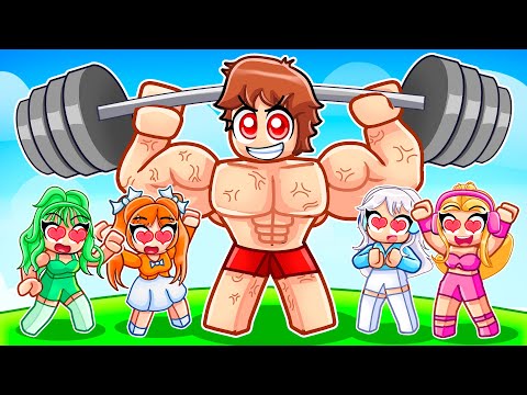 Rizzing Girls In Roblox Muscle Legends...