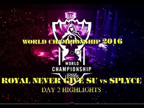 [LOL World Championship 2016] RNG vs SPY Highlights-Day 2 Group D(oct 1,2016)