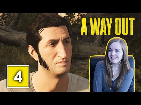 SUBDUING YOUR GRANDAD! | A Way Out Gameplay Walkthrough Part 4 - With Steejo