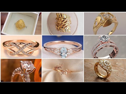 Gold Ring Designs/Engagement Rings #viral #trend #new #2023