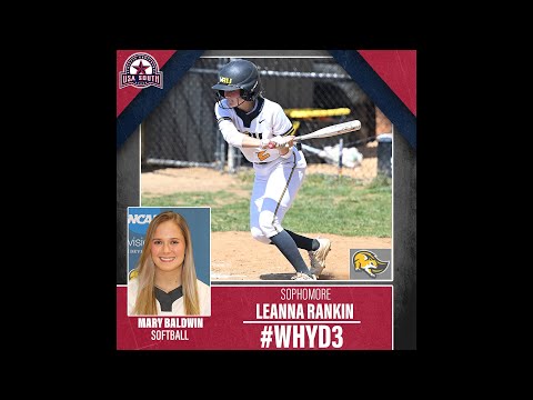 #WhyD3Wednesday: Leanna Rankin (Mary Baldwin)