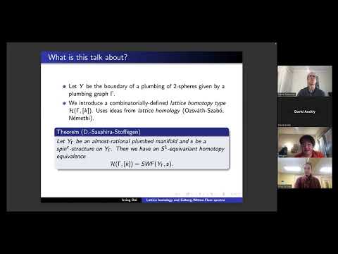 Lattice homology and Seiberg-Witten-Floer spectra