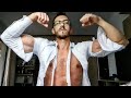 Ripping Shirt and HULK OUT with Biceps and Muscles