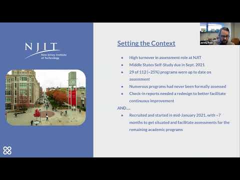 Self Reflection For Continuous Improvement With Njit Weave Webinar