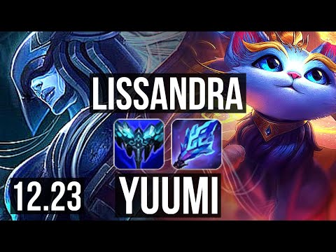 LISS & Xayah vs YUUMI & Nilah (SUP) | 2.4M mastery, 4/2/10, 400+ games | KR Diamond | 12.23