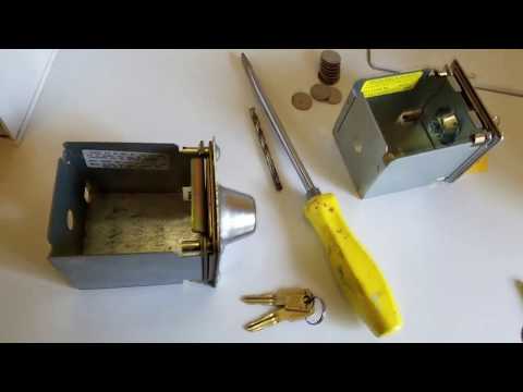 YouTube video about: How to break into washing machine coin box?