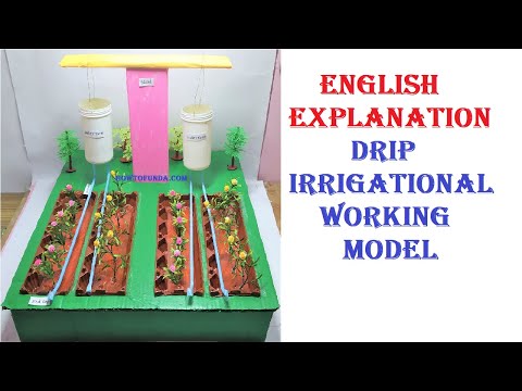 drip irrigation working model 3d inspire award science project diy howtofunda craftpiller