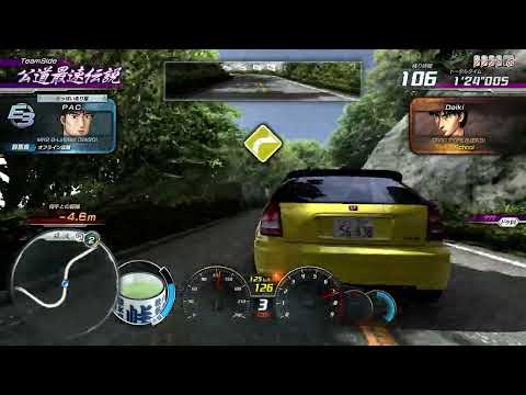 Initial D Arcade Stage 8 Infinity PC - Story mode Part 9 Episode 2 (Vs Daiki EK9)