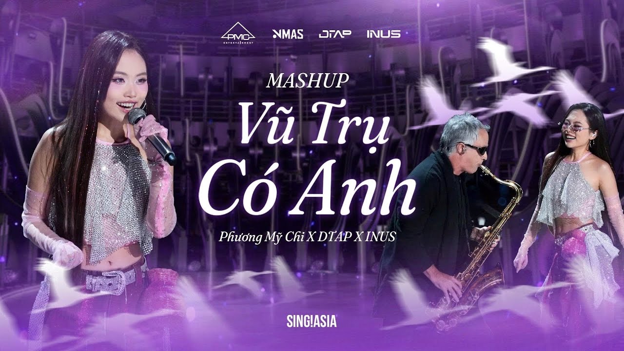 Phương Mỹ Chi x DTAP x INUS - Vũ Trụ Có Anh | Live Performance | Sing!Asia Thumbnail