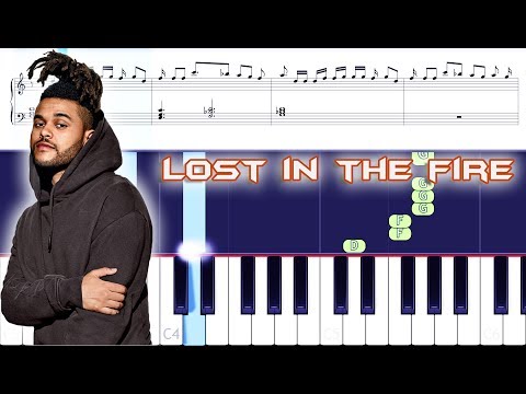 Lost in the Fire Piano Performance Video