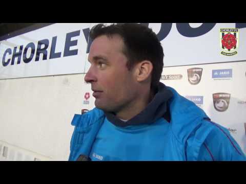 Chorley 1-1 Darlington Post Match Interview