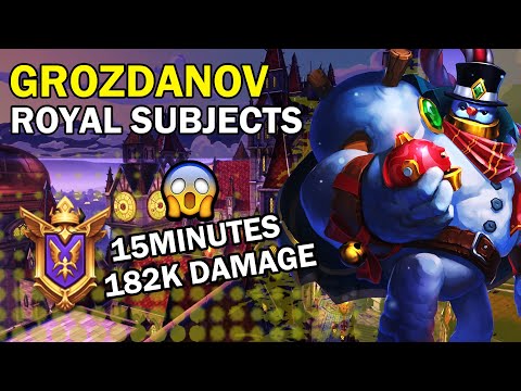 182K Damage grozdanov BombKing Competitive (Grandmaster) ROYAL SUBJECTS - Godlike X13