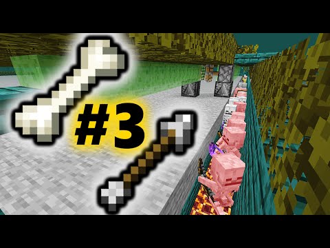 Farm EVERYTHING in Minecraft! - Skeleton Bone & Arrow! | Nether Update Video