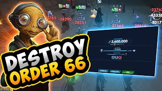 Maz Kanata: Destroy the Raid with only Three Units. (Order 66)