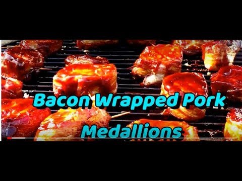 Bacon Wrapped Pork Medallions On the Vision Grill- Episode 39